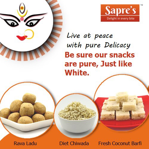 Be sure our snacks are pure , Just like White.