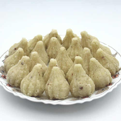 Fresh Coconut Modak / ओल्या खोबऱ्याचे मोदक (21 pcs / 500 gms)