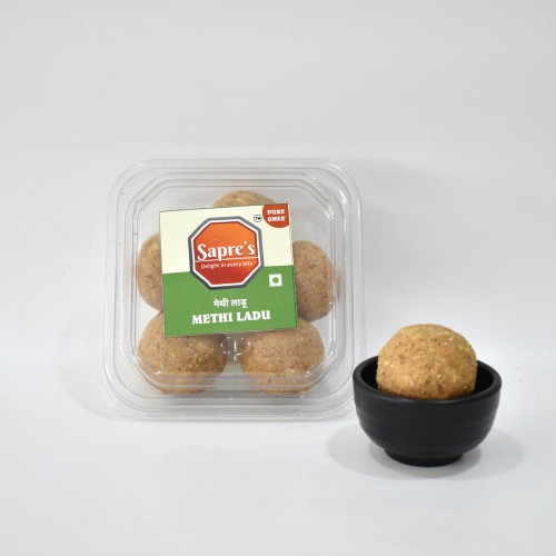 Pure Ghee Methi Laddu/ शुद्ध तूपातले मेथी लाडू (200 g)