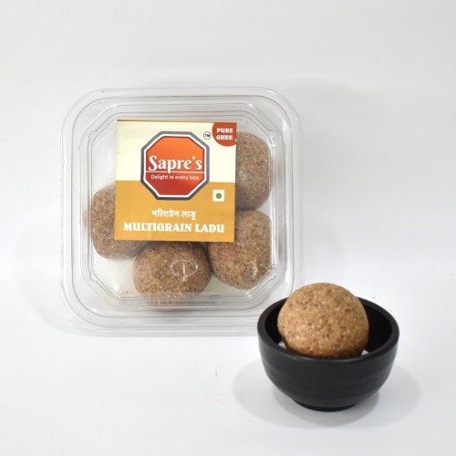 Pure Ghee Multigrain Laddu/ शुद्ध तूपातले मल्टीग्रेन लाडू (200 g)