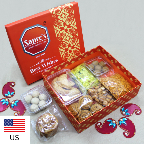 US & Canada - Student Special- Diwali Faral Box